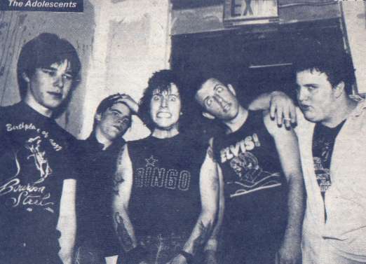 The Adolescents 82 'Glenn E. Friedman ' (DC Collection)