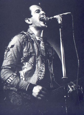 Joe Strummer working off his German rage - (Dont Care collection)